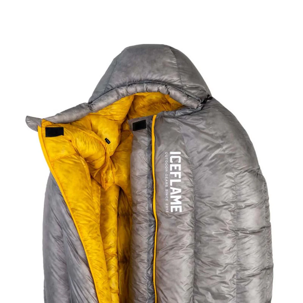 未使用 ICEFLAME ダウンシュラフ 寝袋 FLAME SD700 NXT ICE Flame SD700 NXT – 800FP Ultralight Sleeping Bag for 3-Season